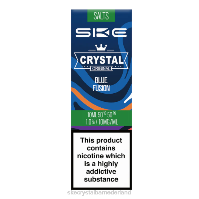 Crystal Bar Vape Prijs - SKE Crystal fijn zout - 10 ml blauwe fusie RF66110