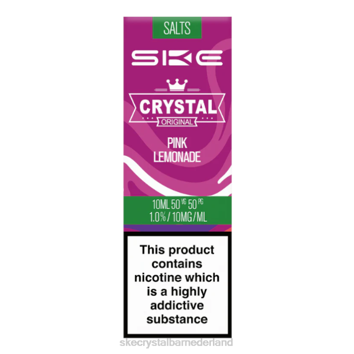 SKE Wegwerp Vape - SKE Crystal fijn zout - 10 ml roze limonade RF66117