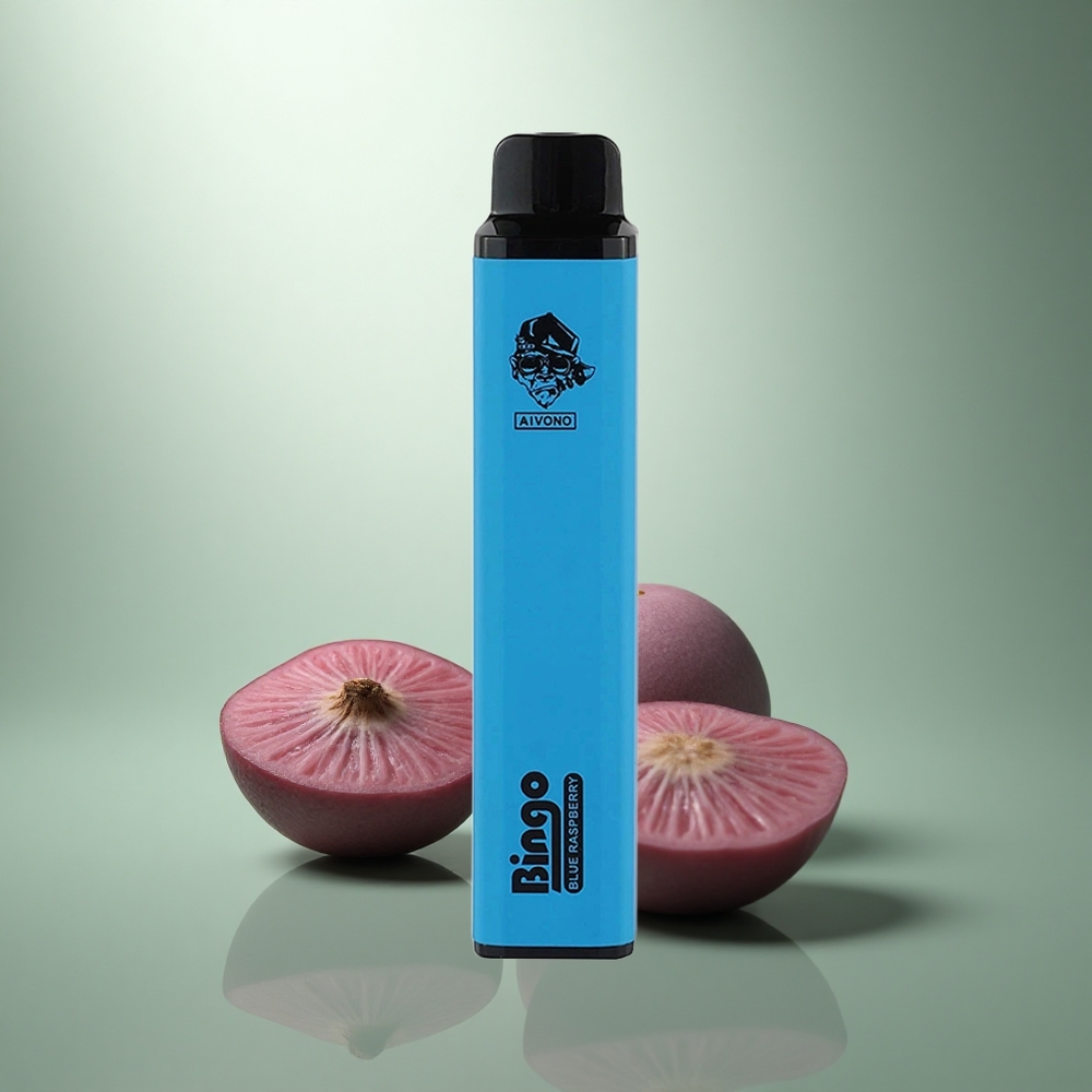 Aivono Aim Bingo 4000 Puffs Blauwe Framboos 10mL 1000mAh Compact