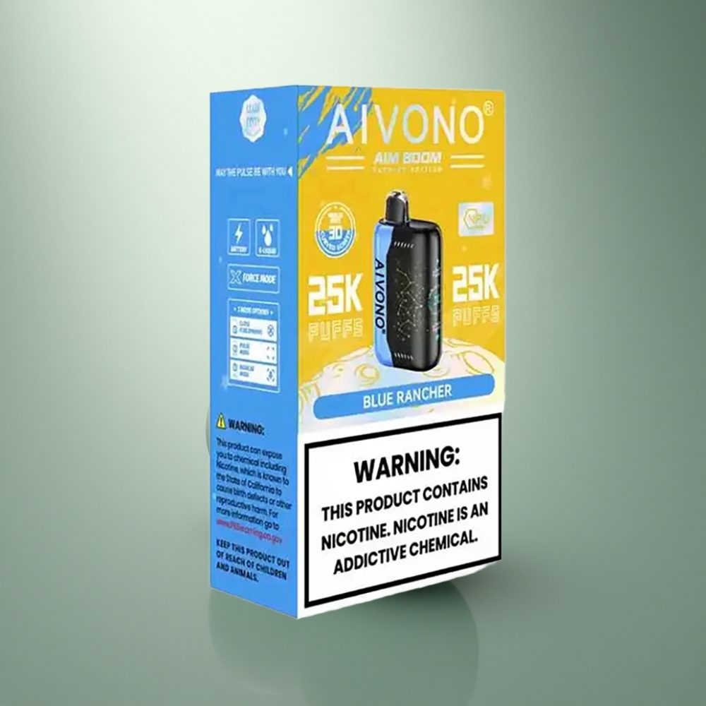 Aivono Aim Boom 25000 Puffs Blauwe Rancher 28ml Mesh