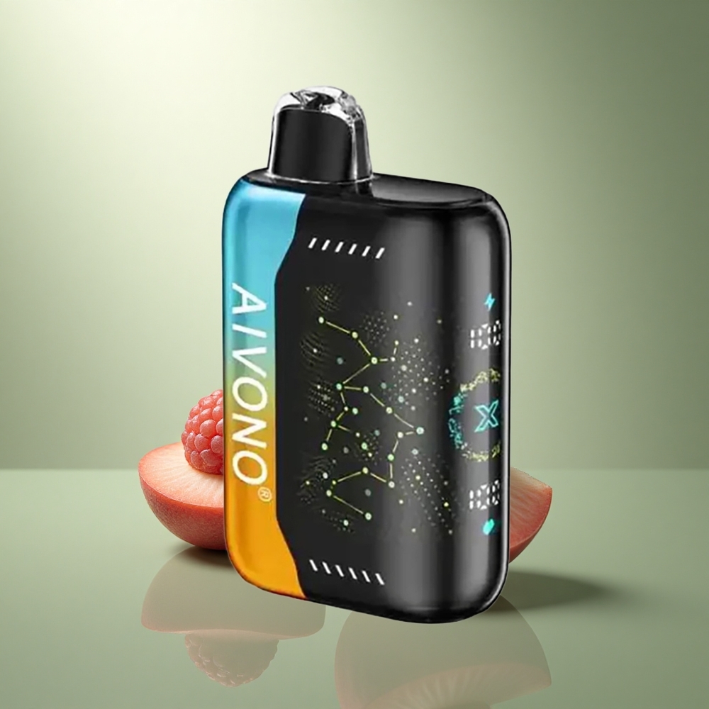 Aivono Aim Boom 25000 Puffs Framboos Perzik Limoen 28ml 650mAh Type-C