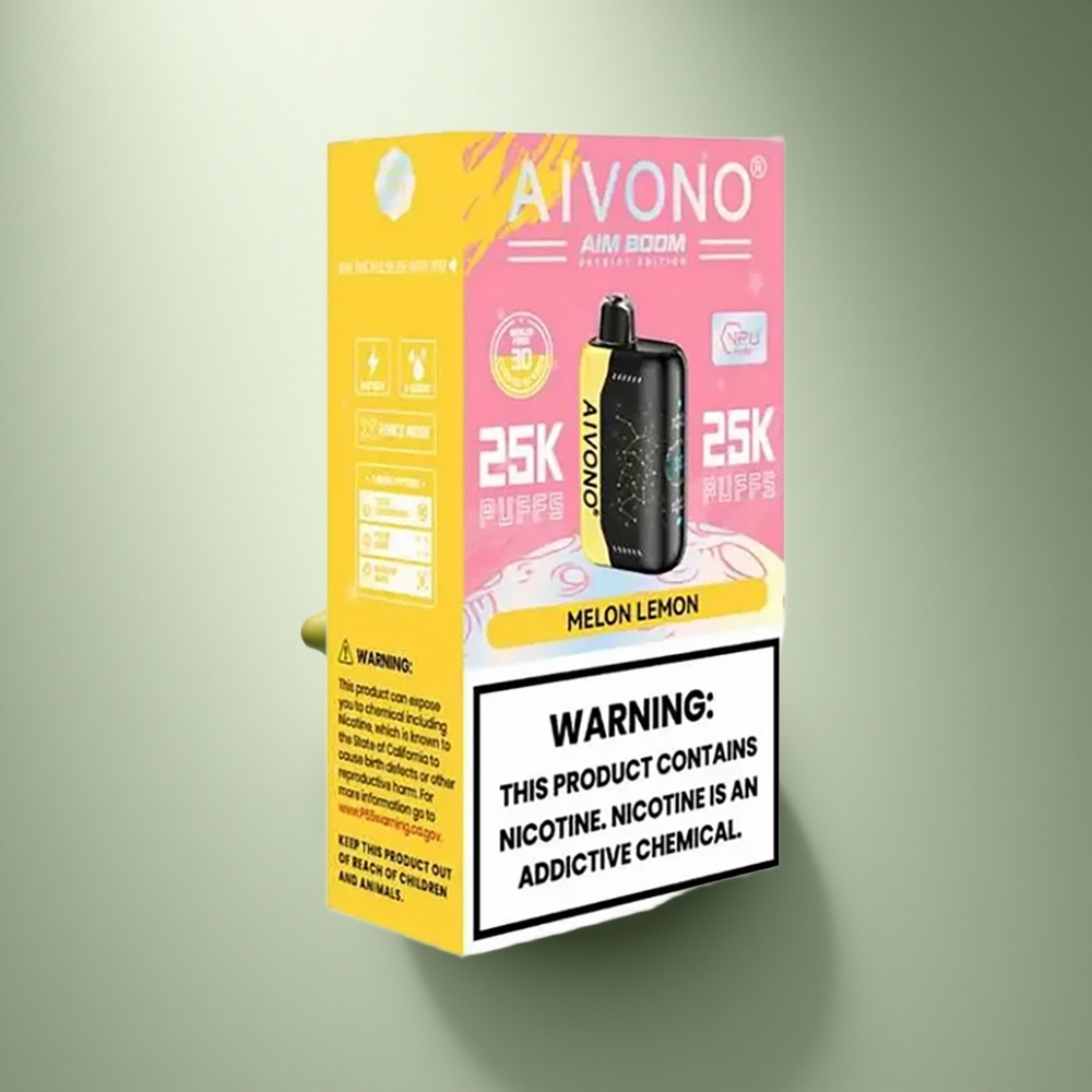 Aivono Aim Boom 25000 Puffs Meloen Citroen 28ml Mesh 650mAh