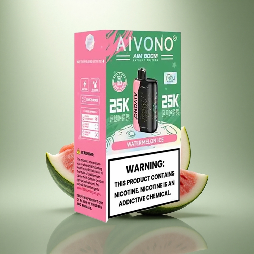 Aivono Aim Boom 25000 Puffs Watermeloen IJs 28ml Mesh
