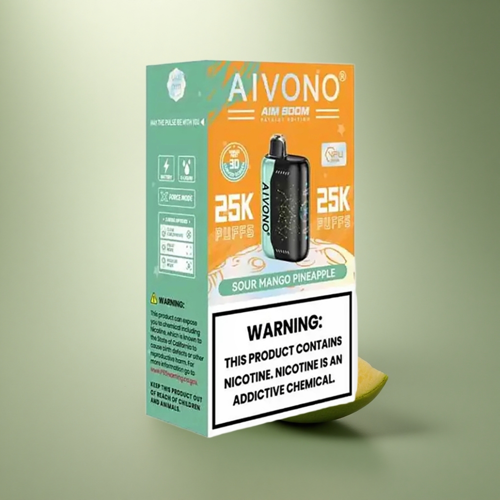 Aivono Aim Boom 25000 Puffs Zure Mango Ananas 28ml Mesh