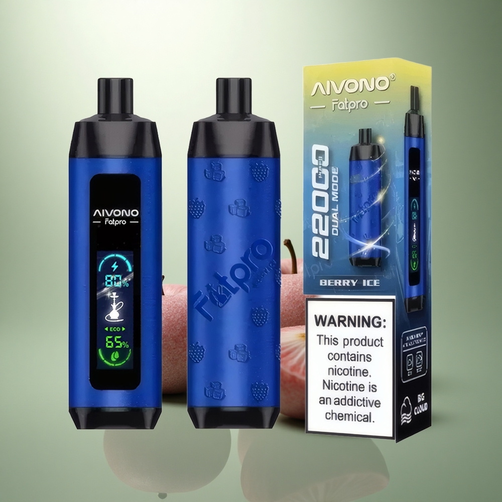 Aivono Aim Fatpro 22000 Puffs Bessen IJzer 22000 Puffs 28ml Dual Modes