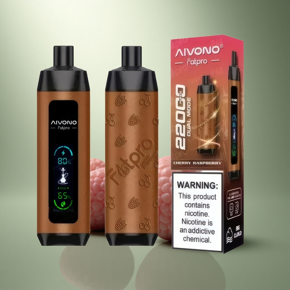 Aivono Aim Fatpro 22000 Puffs Kers Framboos Eco Dual Mode
