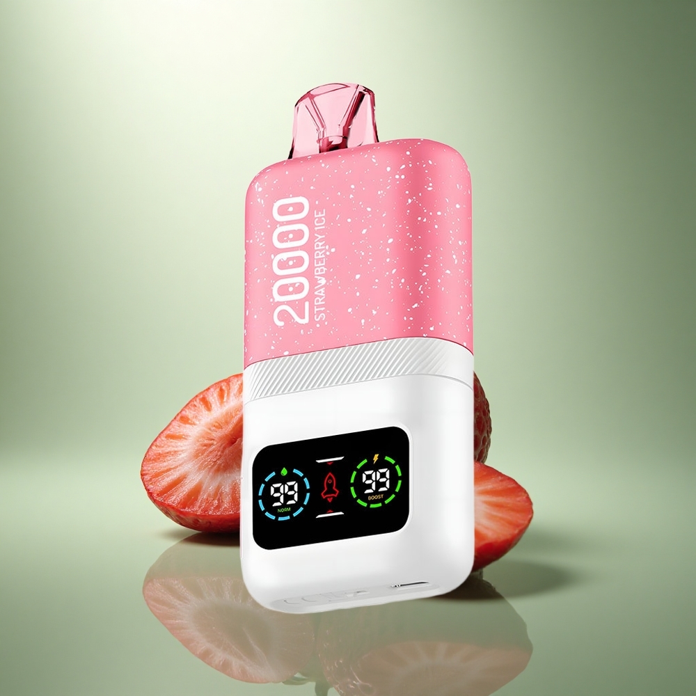Aivono Aim Magic 20000 Puffs Aardbei IJs Dual Mesh LCD