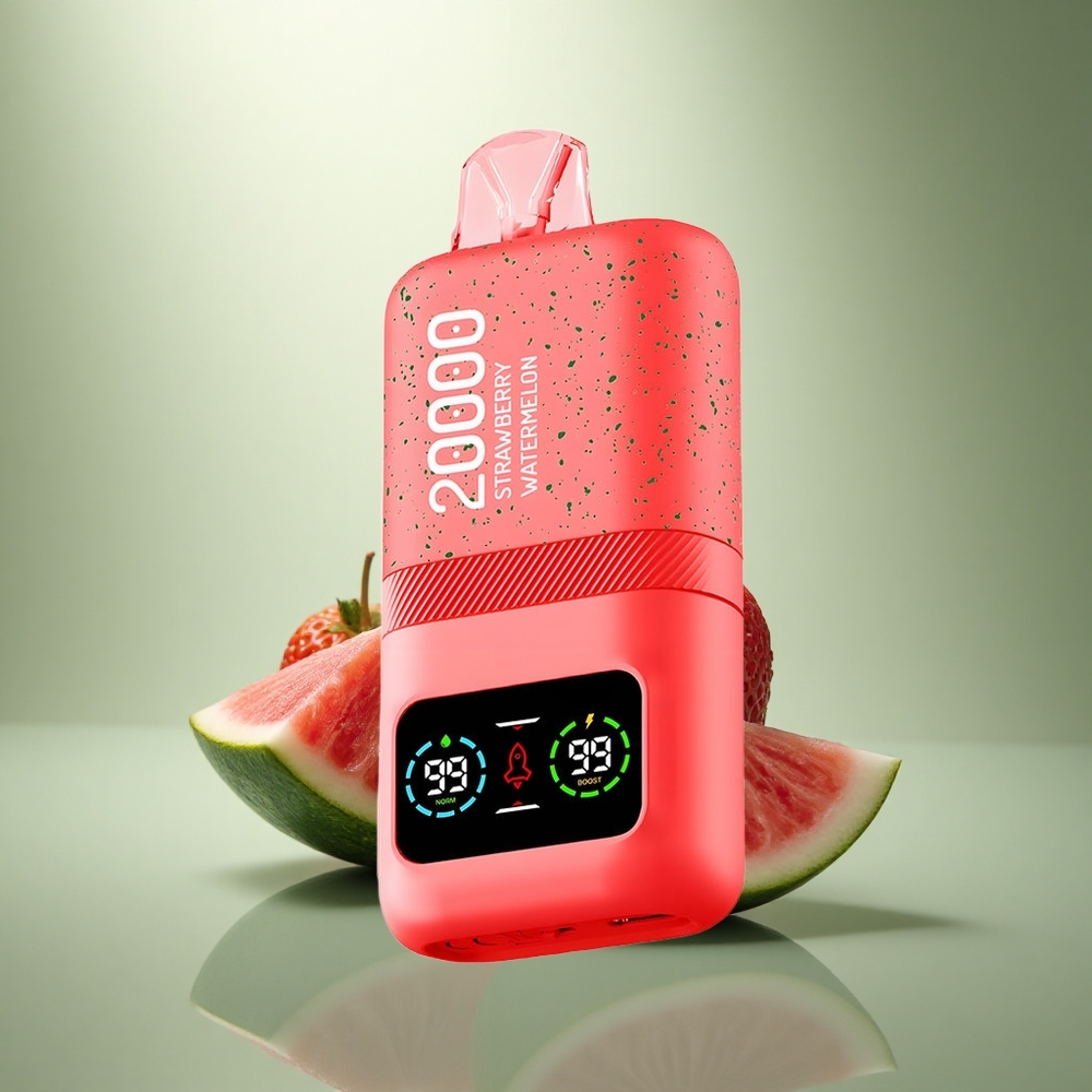 Aivono Aim Magic 20000 Puffs Aardbei Watermeloen Dual Mesh LCD Oplaadbaar