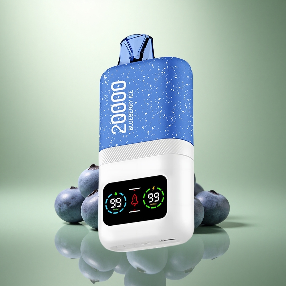 Aivono Aim Magic 20000 Puffs Blauwebes IJs met Dual Mesh Coils en LCD-scherm