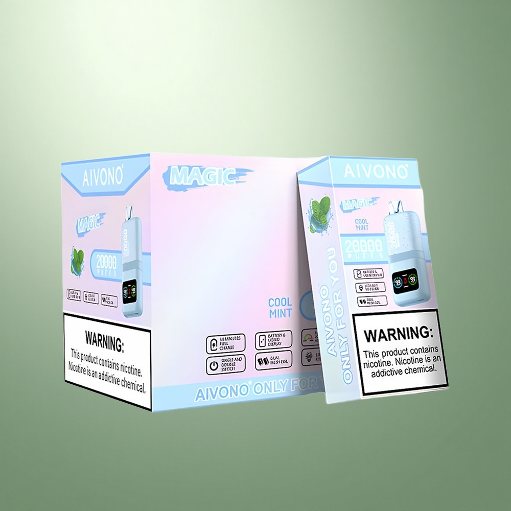 Aivono Aim Magic 20000 Puffs Frisse Munt Dual Mesh LCD
