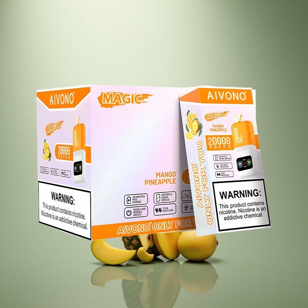 Aivono Aim Magic 20000 Puffs Mango Ananas Dual Mesh LCD