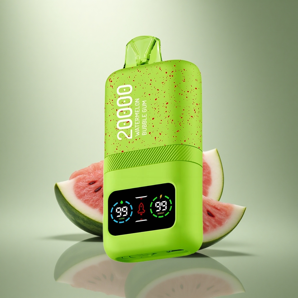 Aivono Aim Magic 20000 Puffs Watermeloen Bubble Gum Dual Mesh LCD Type-C