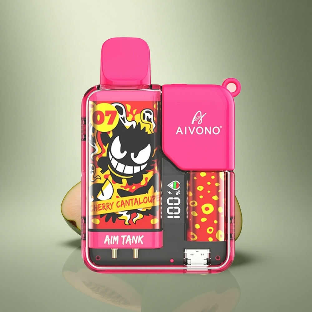 Aivono Aim Tank 9500 Puffs Kers Cantaloupe 18ml 650mAh LCD