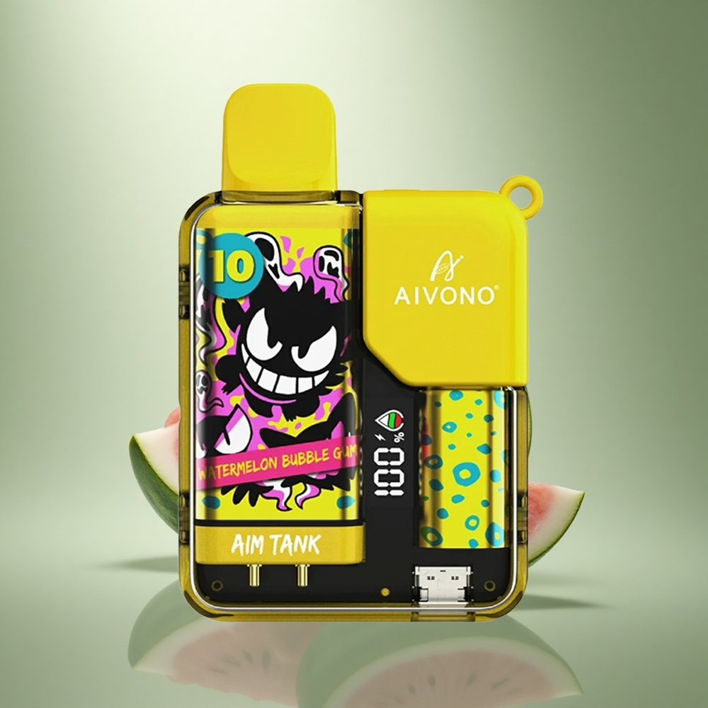 Aivono Aim Tank 9500 Puffs Watermeloen Bubble Gum 18ml Mesh