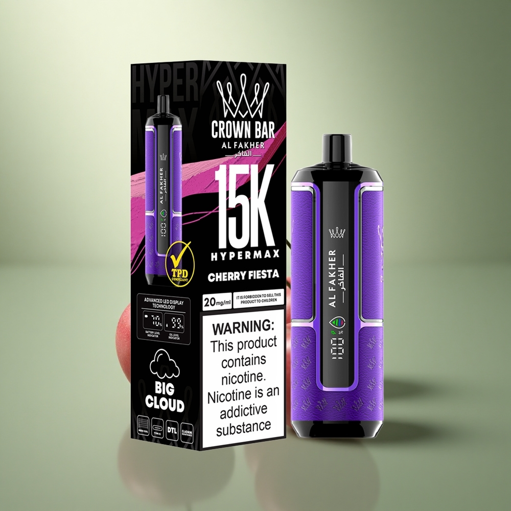 Al Fakher Crown Bar 15K Hypermax Kersfeest 22ml Type-C