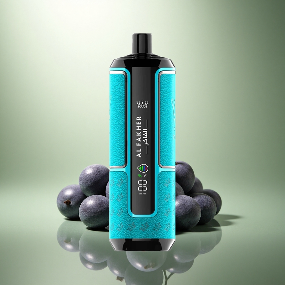 Al Fakher Crown Bar 15K Hypermax Zwarte Bes IJs 600mAh Type-C