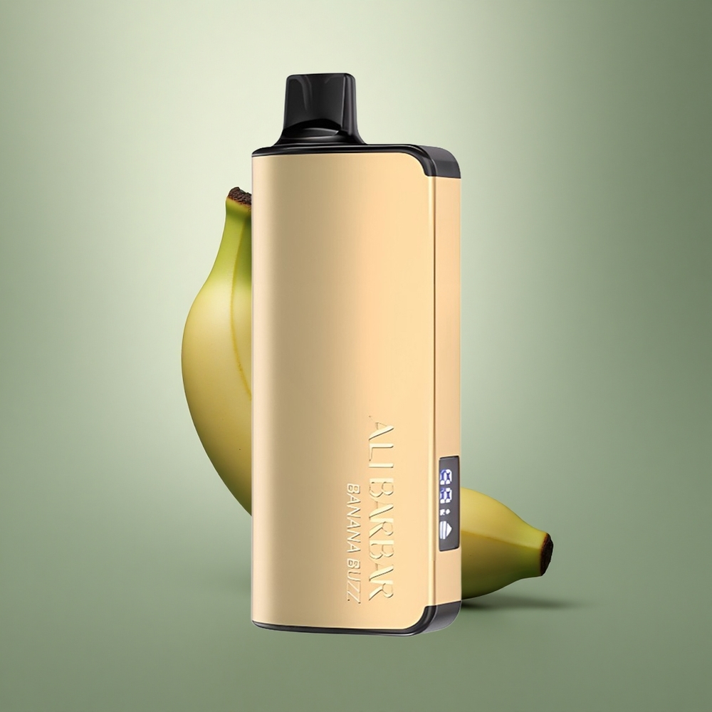 Alibarbar Ingot 9000 Puffs Banaan Buzz XL 2350