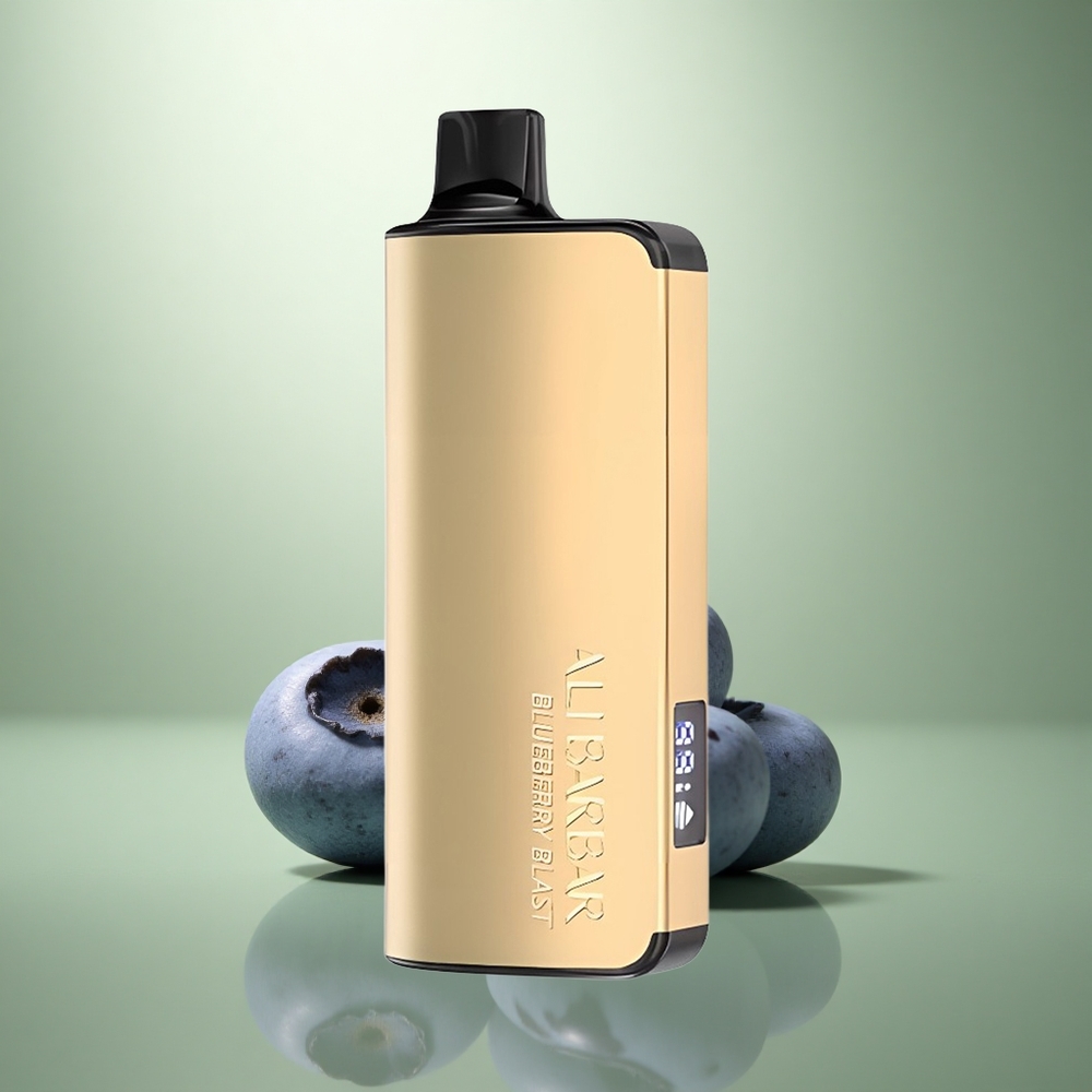 Alibarbar Ingot 9000 Puffs Blauwe Bes Explosie 22ml 2350mah