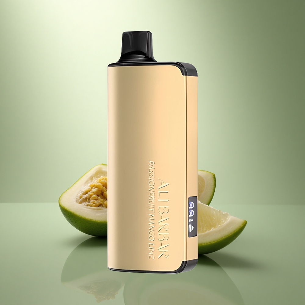 Alibarbar Ingot 9000 Puffs Passievrucht Mango Limoen 22ml 2350mah LED