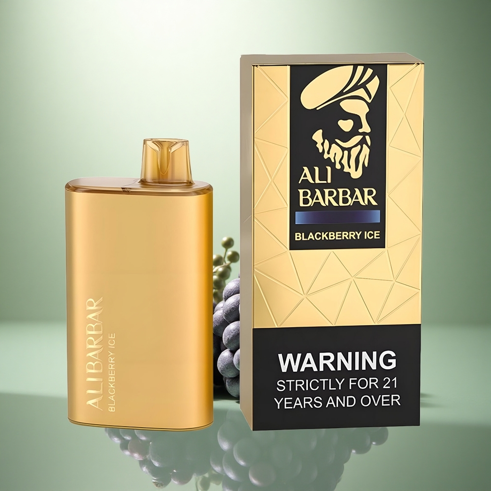 Alibarbar Rich 8000 Puffs Braambes IJs 20ml 2000mAh 1.1 Ohm