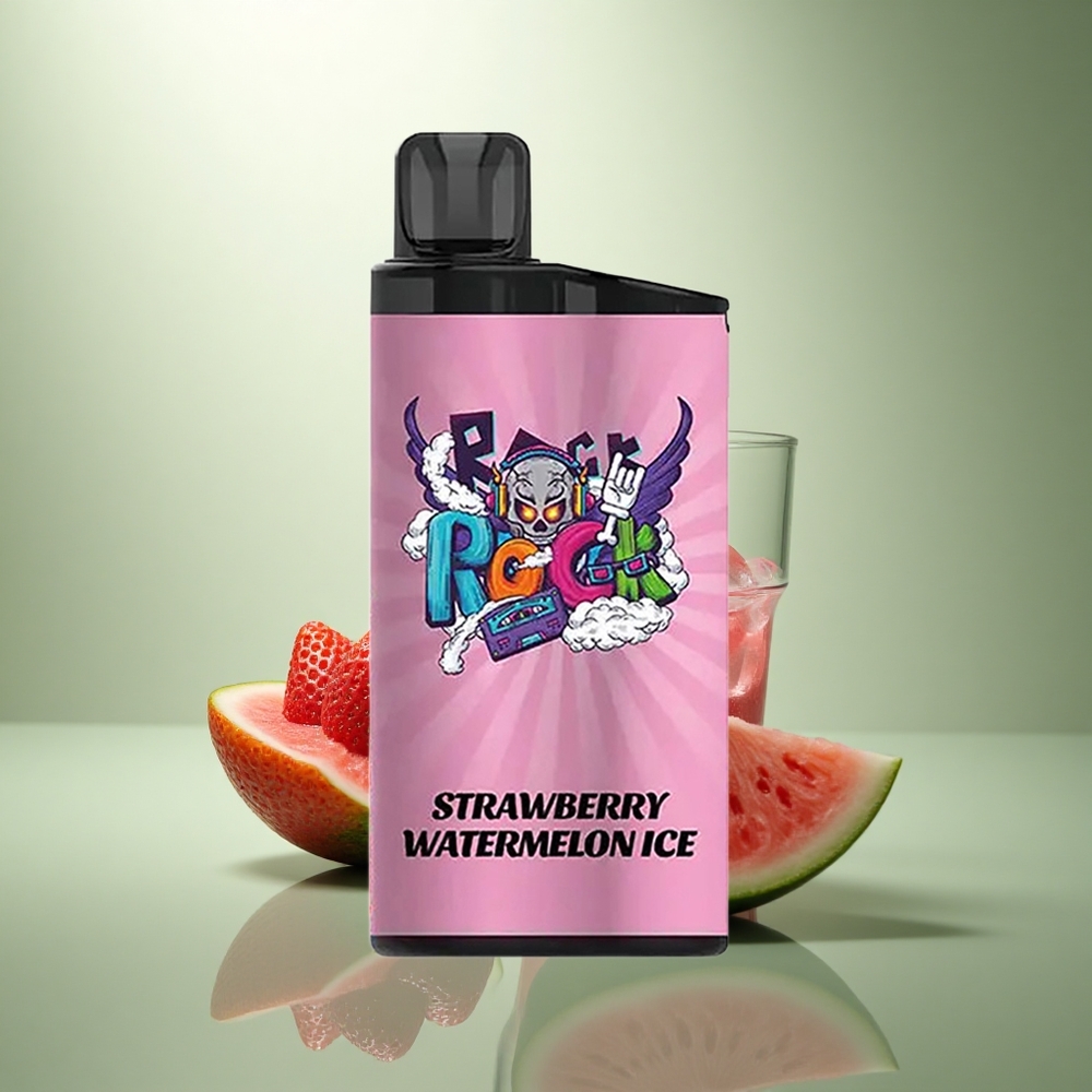 IGET Bar 3500 Puffs Aardbei Watermeloen IJs 1400 mAh Mesh Coil