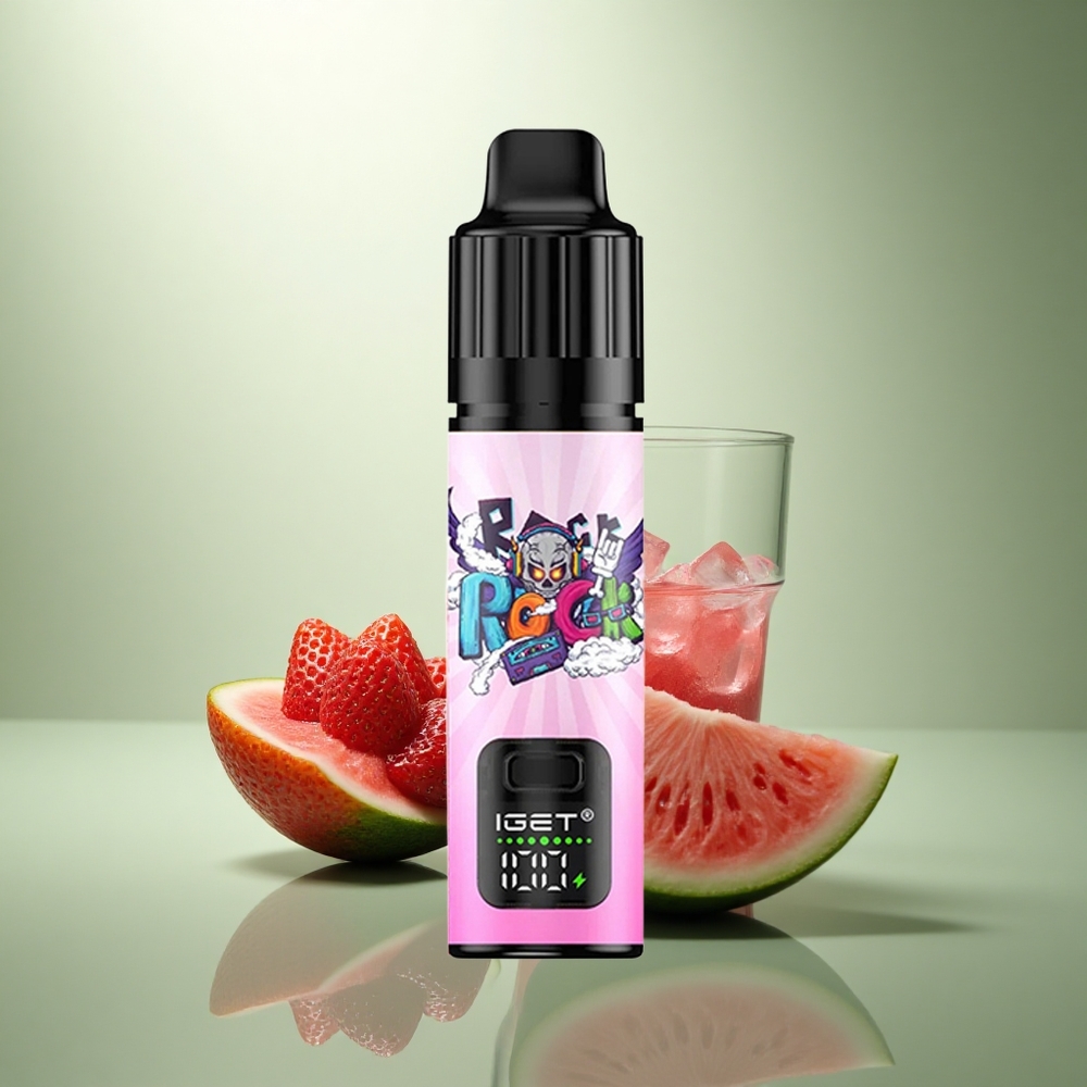 IGET BAR PLUS S3 POD 10000 Puffs Aardbei Watermelon IJslucht 5% Nicotine 950 mAh