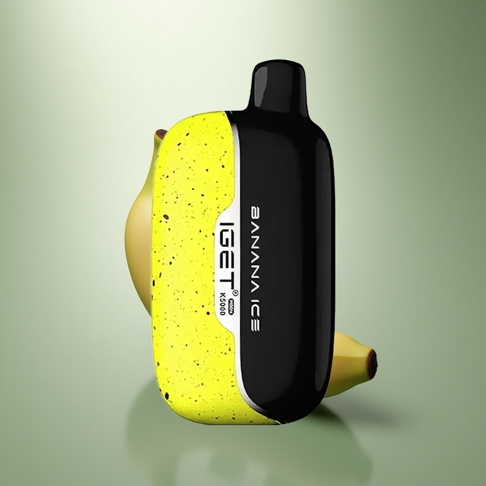 IGET Moon K5000 Puffs Banaan IJs 5000 PC Mesh