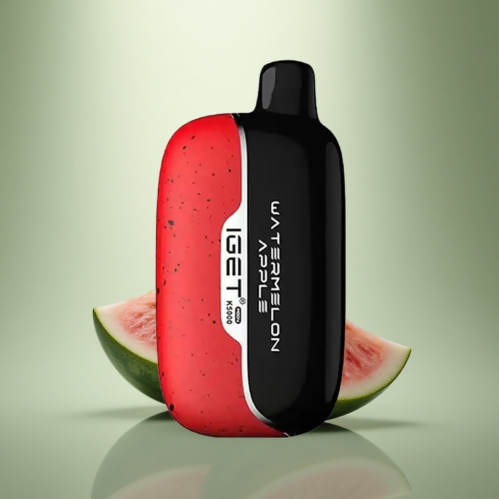 IGET Moon K5000 Puffs Watermeloen Appel 5000 Puffs Mesh Coil