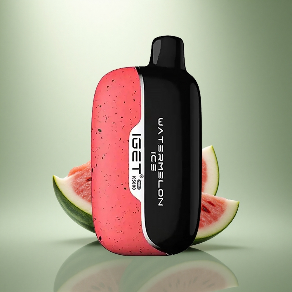 IGET Moon K5000 Puffs Watermeloen IJs 81.5g Mesh Coil