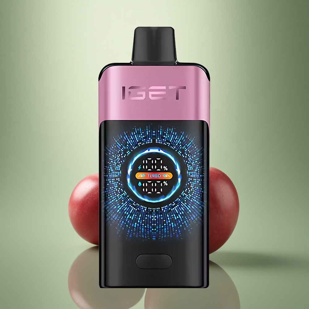 IGET ONE 12000 Puffs Kers Monster Grote Gebogen Kleurenscherm 2700 mAh