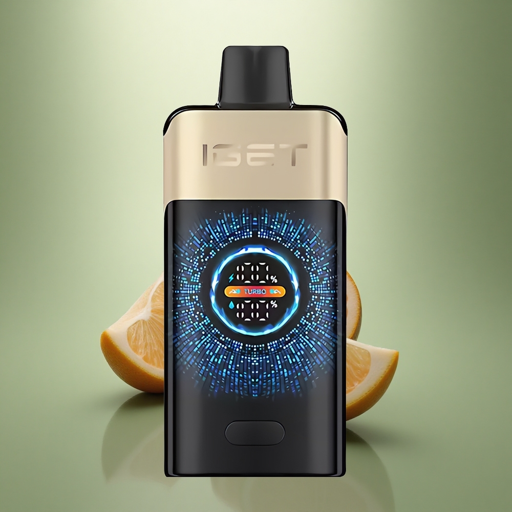 IGET ONE 12000 Puffs Tropische Sinaasappel Monster Dual Mesh Scherm