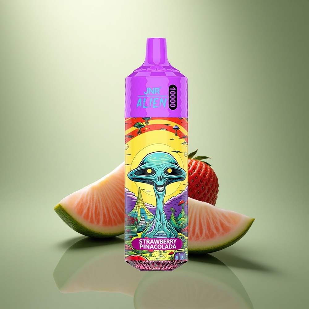 JNR Alien 10000 Aardbei Pina Colada RGB Mesh Oplaad