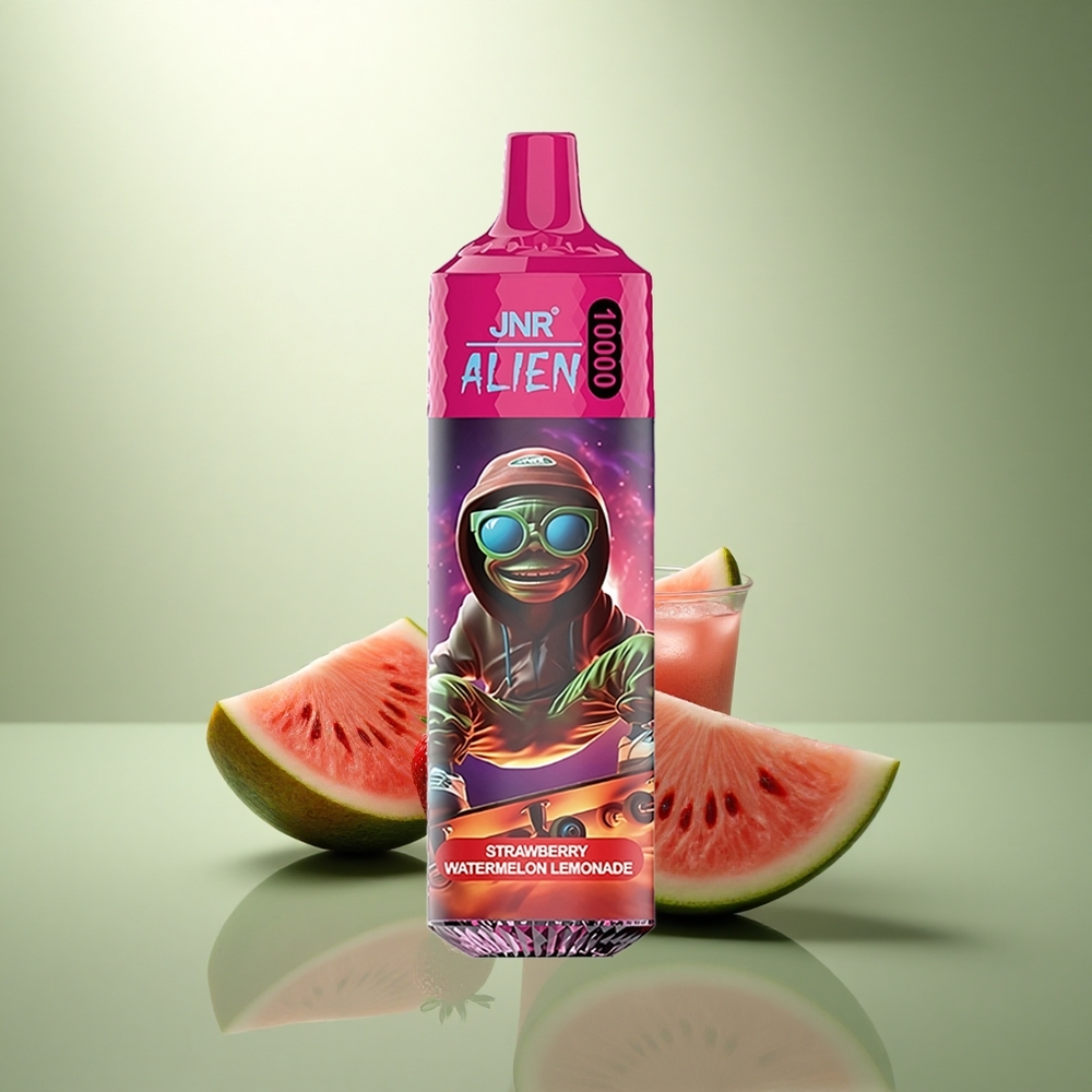 JNR Alien 10000 Aardbei Watermeloen Limonade Type-C RGB LED