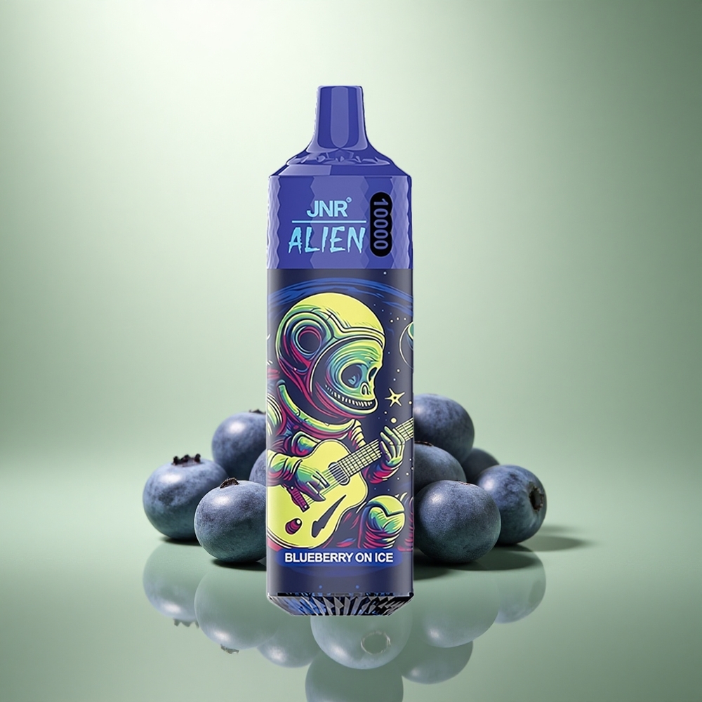 JNR Alien 10000 Blauwe Bes Op IJs met Mesh Coil en LED