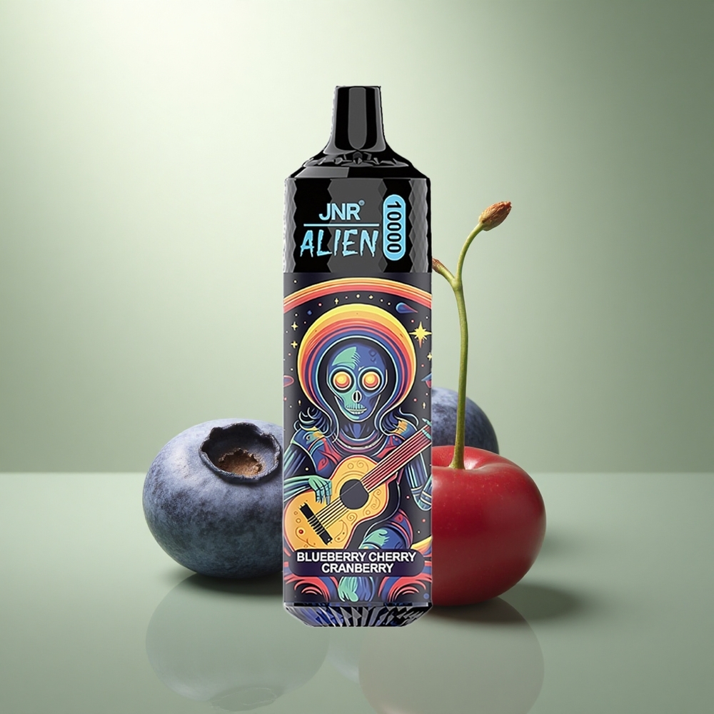 JNR Alien 10000 Blauwebes Kers Veenbes RGB Mesh Oplaad