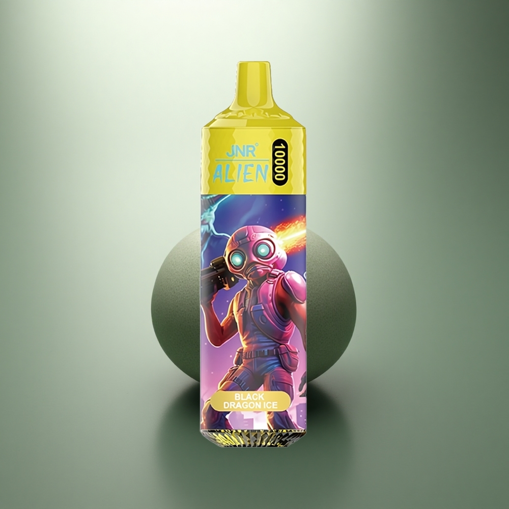 JNR Alien 10000 Zwarte Draak IJs Type-C RGB Mesh