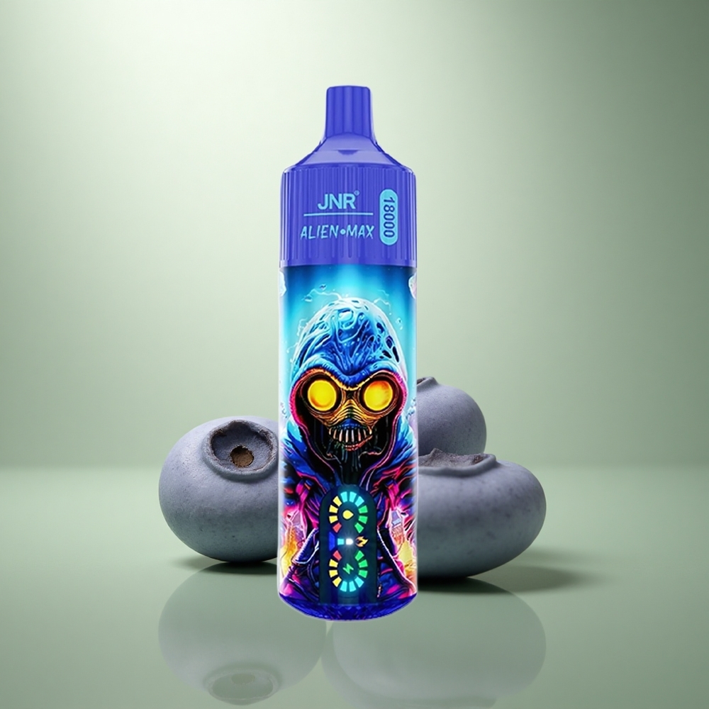 JNR Alien Max 18000 Blauwe Bessen Bubblegum Dubbel Mesh & 20 Smaakjes