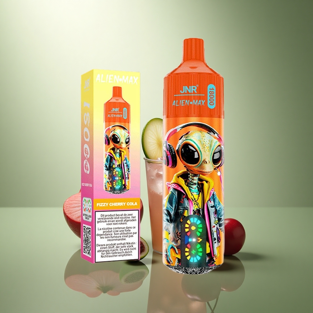 JNR Alien Max 18000 Frisse Kers Cola Dual Mesh & 20 Smaken