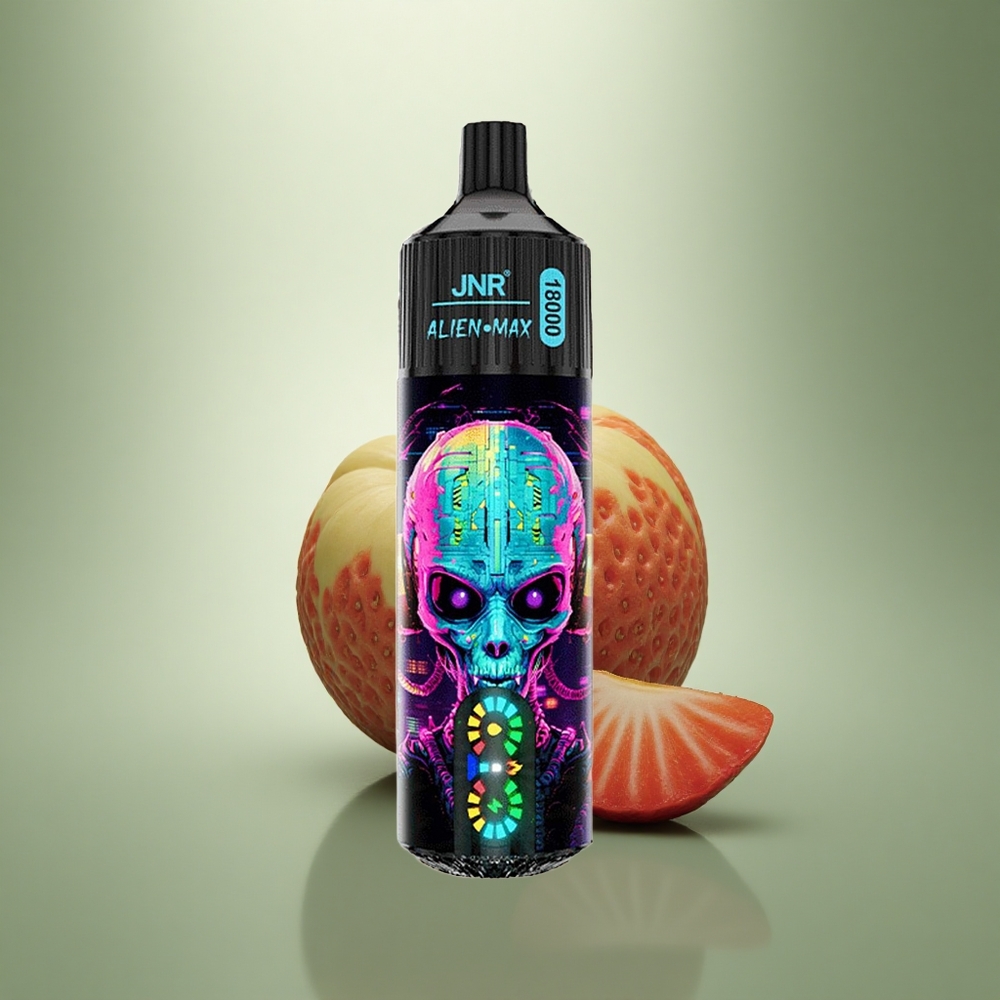 JNR Alien Max 18000 Hubba Bubba Aardbei Dual Mesh & 20 Smaken
