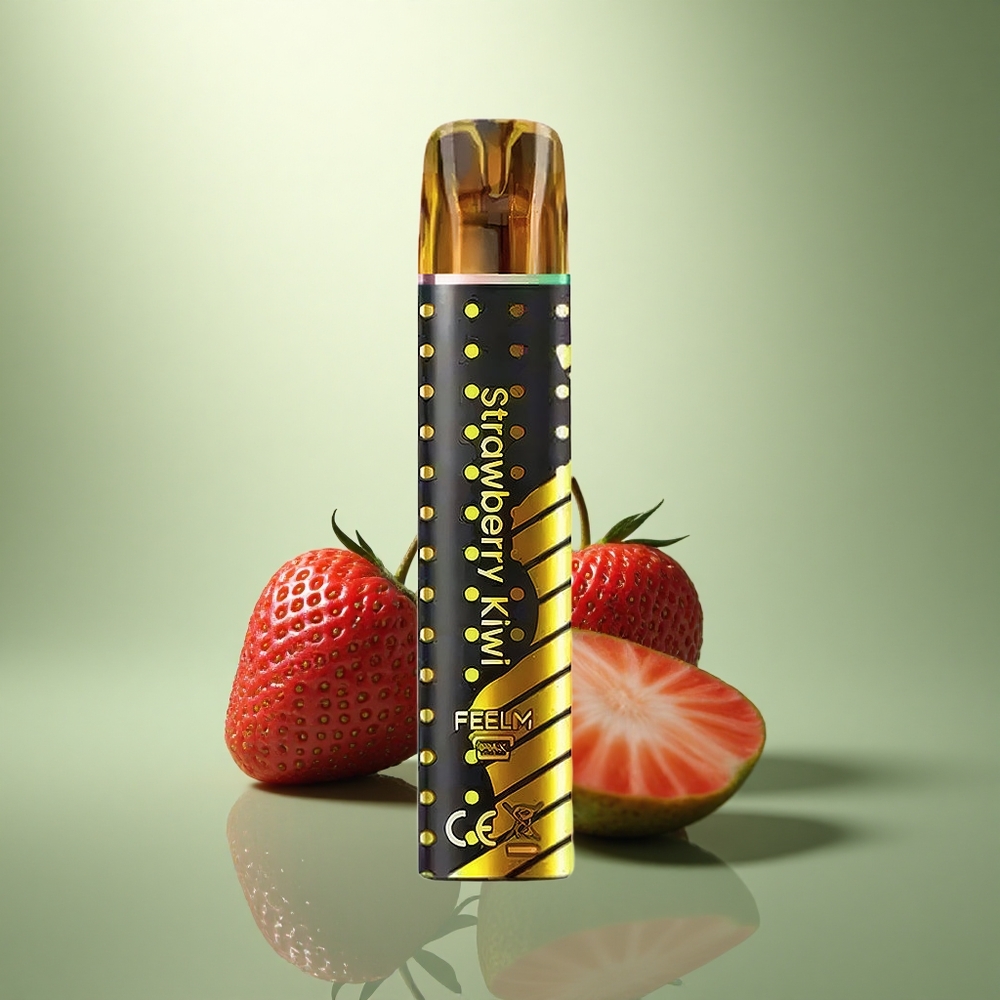JNR Black&Golden 600+200 Aardbei Kiwi 550mAh 2ml