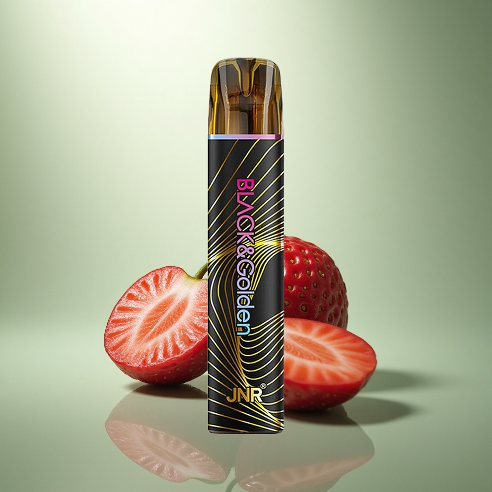 JNR Black&Golden 600+200 Aardbeienijs 550mAh 2ml 2%