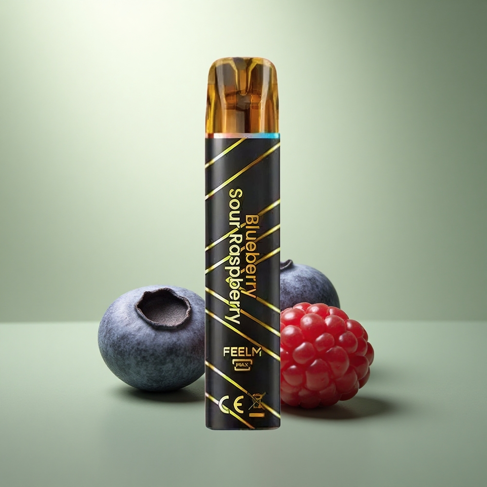 JNR Black&Golden 600+200 Blauwe Bes Zure Framboos 550mAh 2ml 2%