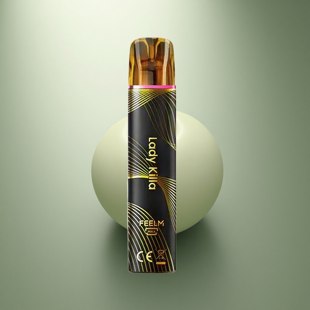 JNR Black&Golden 600+200 Dame Doder 800 Pufs 550mAh TPD