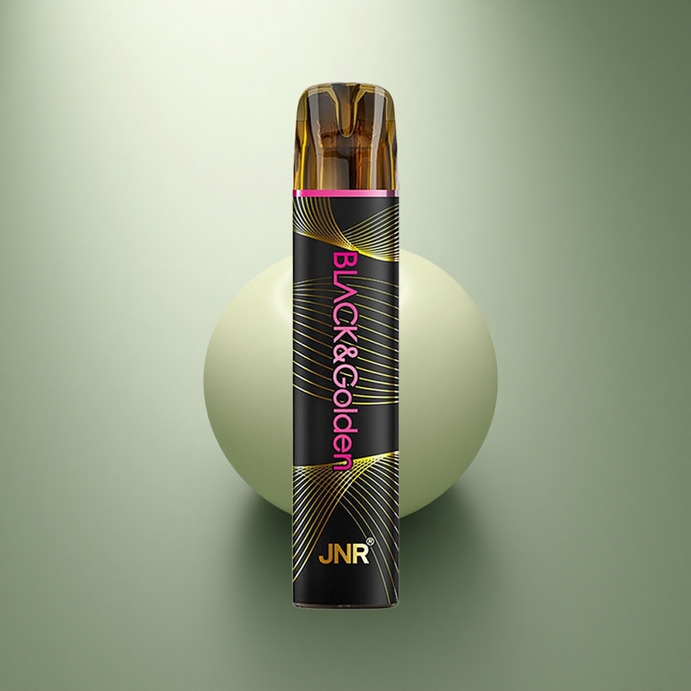 JNR Black&Golden 600+200 Dame Doder 800 Pufs 550mAh TPD