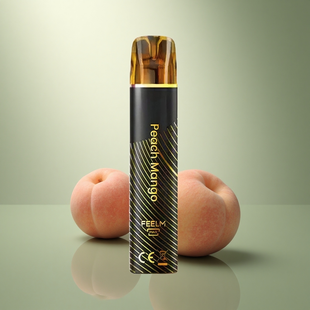 JNR Black&Golden 600+200 Perzik Mango 800 Puffs 550mAh 2ml