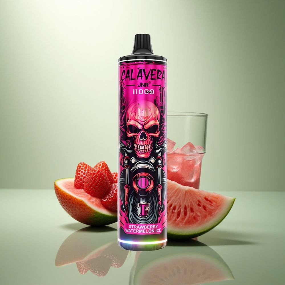 JNR Calavera 11000 Aardbei Watermelon IJs Type-C 850mAh 21ml