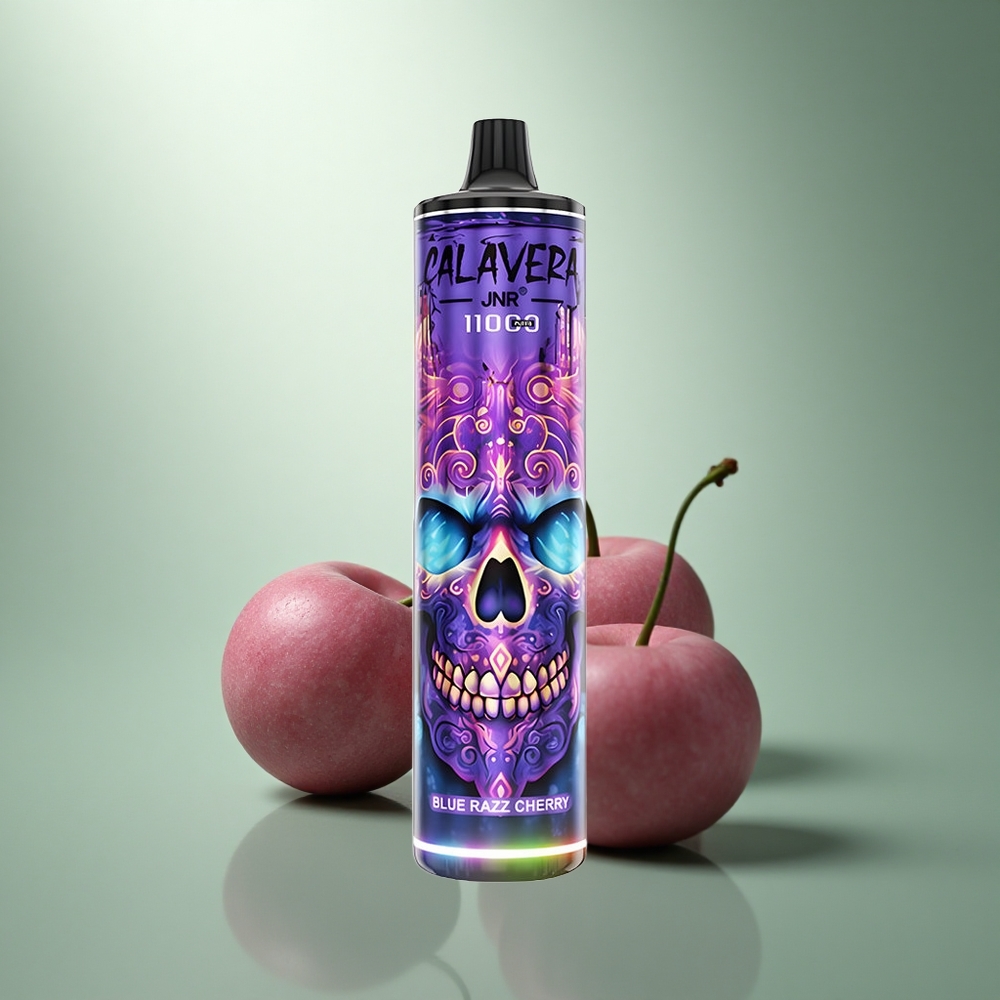 JNR Calavera 11000 Blauwe Framboos Kers Type-C 850mAh 21ml
