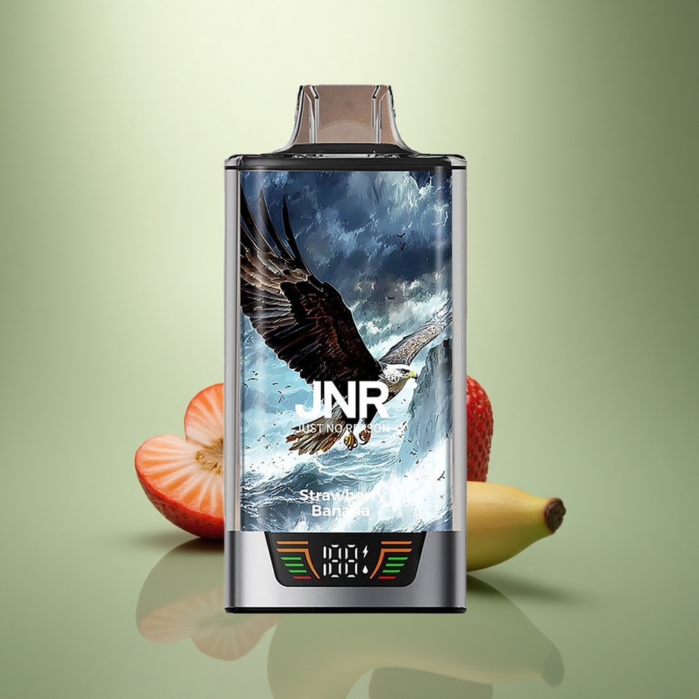 JNR Falcon Pro 28000 Aardbei Banaan 30ml Dual Mesh USB-C