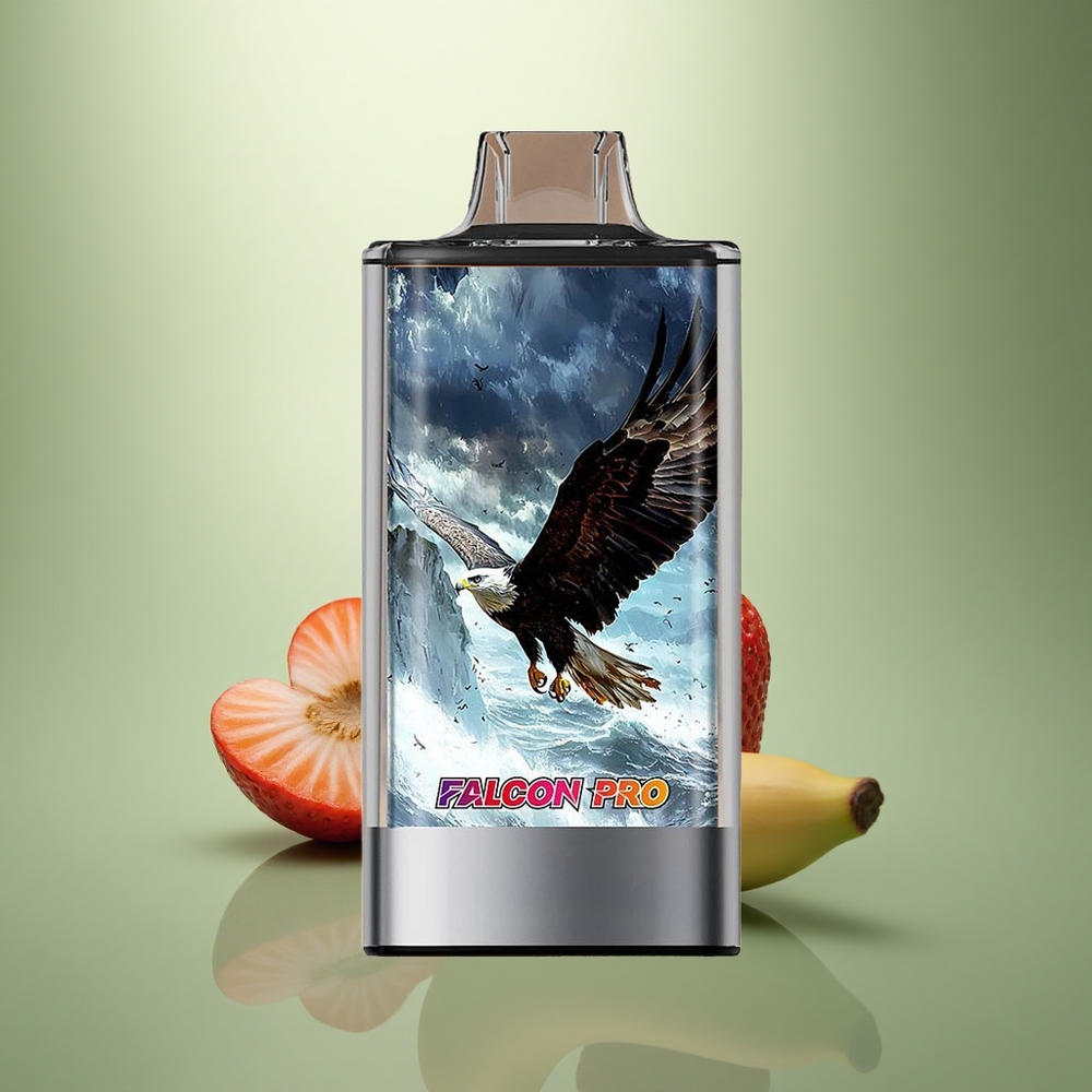 JNR Falcon Pro 28000 Aardbei Banaan 30ml Dual Mesh USB-C