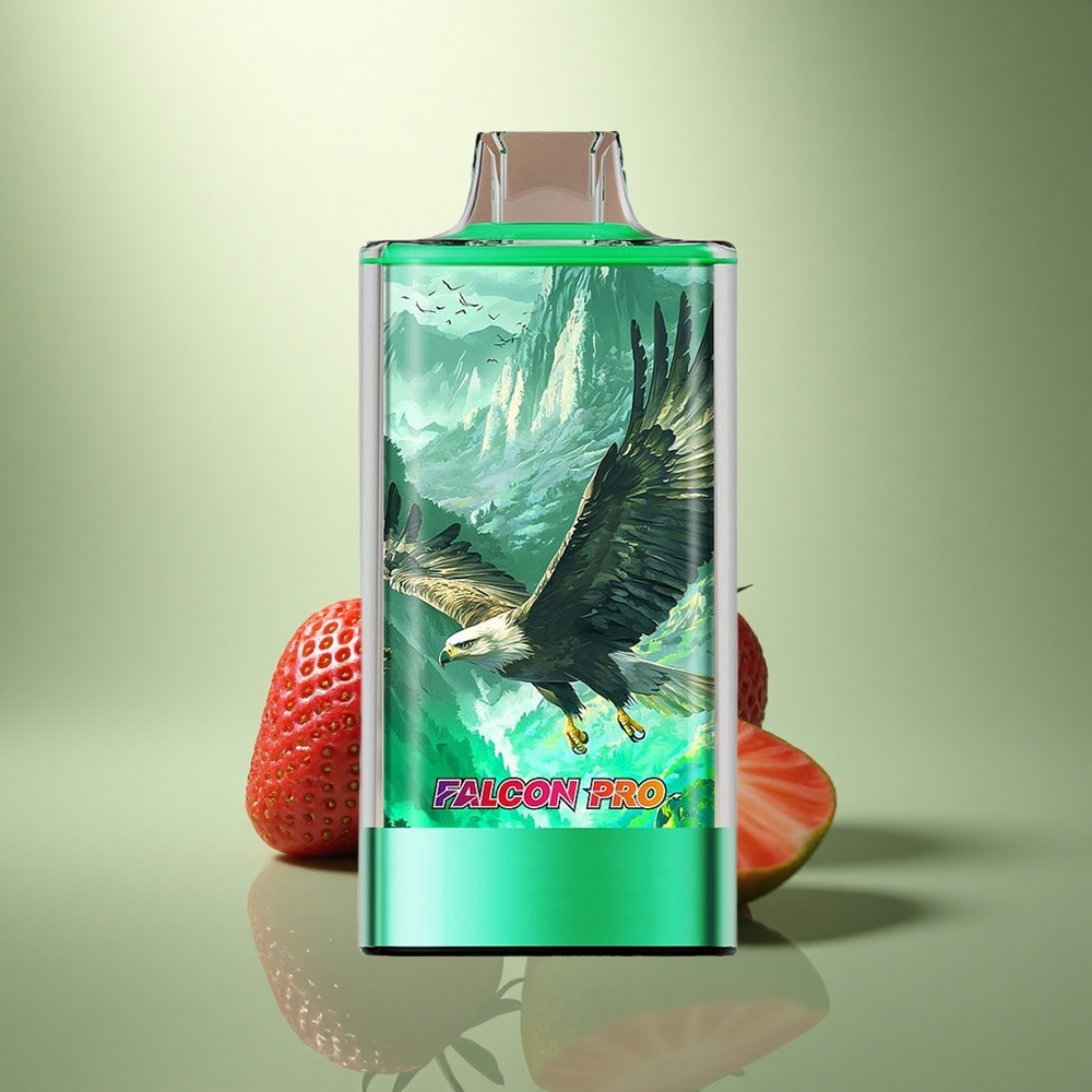 JNR Falcon Pro 28000 Aardbei Kiwi Dual Mesh 30ml USB-C